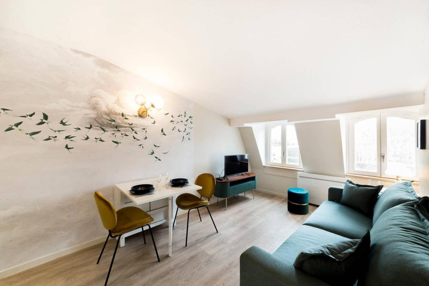 Ferienwohnung Nid Douillet Avec Vue Lyon Exterior foto